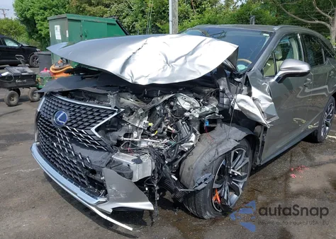2021 Lexus Rx 450Hl из США, поврежденный, VIN JTJHGKFA2M2016489